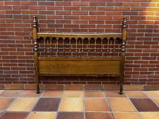 Cabecero de madera matrimonio