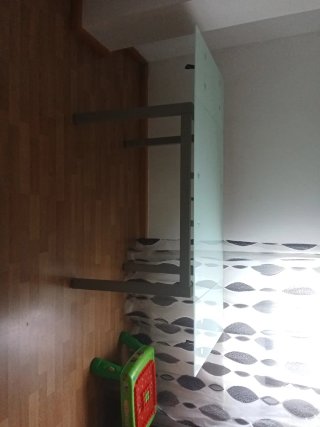 Mesa cristal y 4 sillas cocina