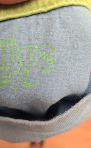 Camiseta sin mangas niño 7-8 años