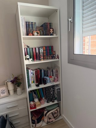 Estantería blanca Ikea 60x193 cm