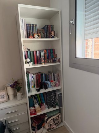 Estantería blanca Ikea 60x193 cm
