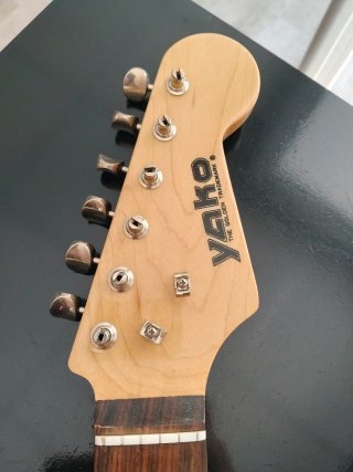 Mástil Guitarra Eléctrica Stratocaster Yako