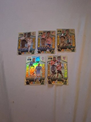 5 Cromos Adrenalyn 2025/26