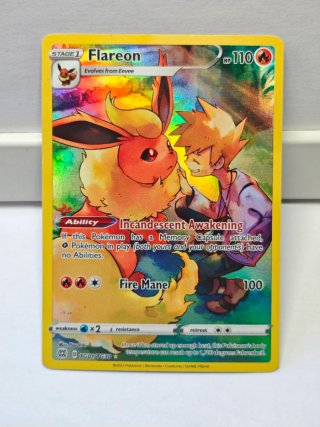 Carta Pokémon Flareon Stage 1 HP 110🇬🇧