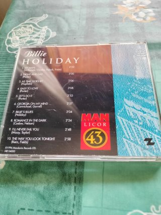 CD Billie Holiday Jazz