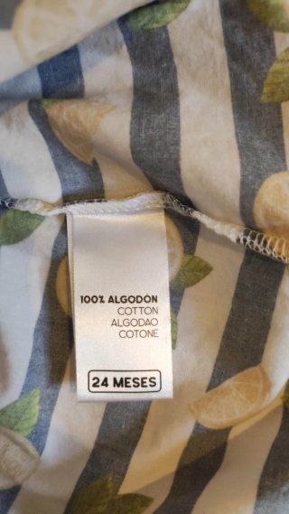 Vestido Verano Niña 24 Meses