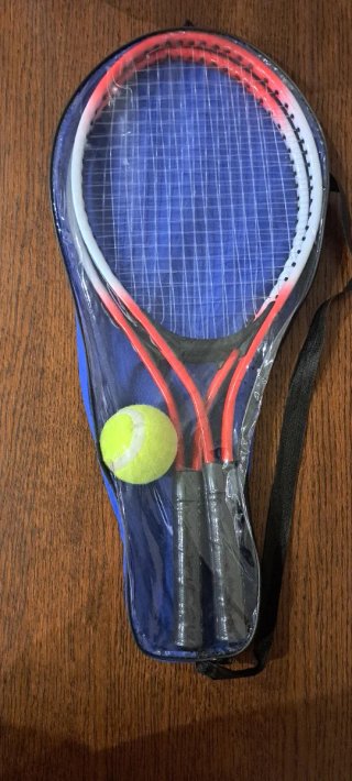 Pack 2 Raquetas de Tenis + 1 Pelota