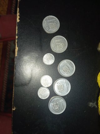 Lote monedas peseta 1986-1999