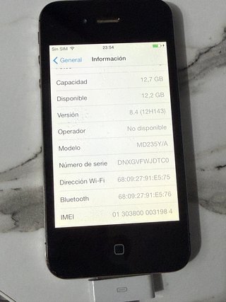 iPhone 4s Negro