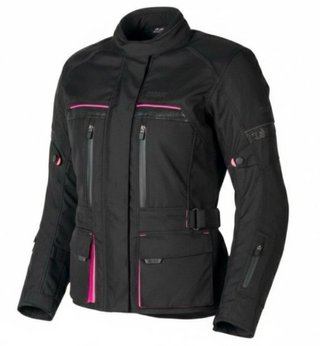 Chaqueta Moto DXR Negra y Rosa