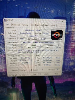 PC itx Minisforum Ryzen 7 7745HX 32GB DDR5