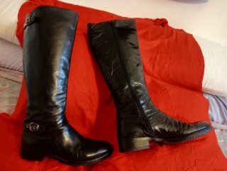 Botas Mascaró Piel Negras Talla 37