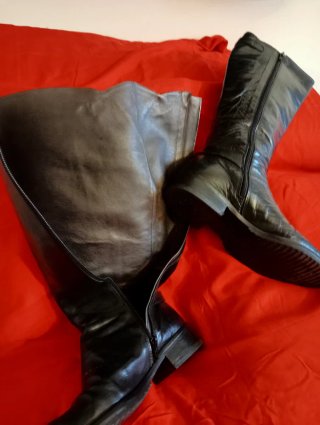 Botas Mascaró Piel Negras Talla 37