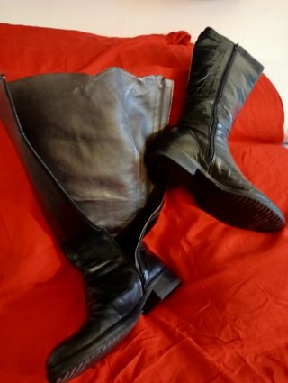 Botas Mascaró Piel Negras Talla 37