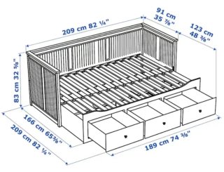 Cama nido Ikea 90x200