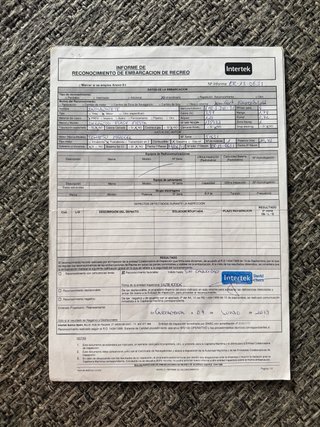 Papeles de barco solo documentación