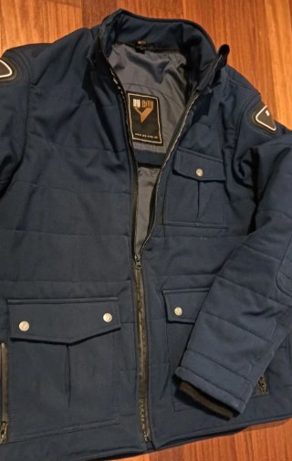 Chaqueta hombre moto invierno By City