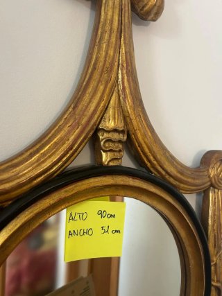 Espejo Decorativo Dorado