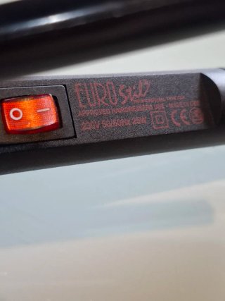 Rizador de pelo con interruptor
