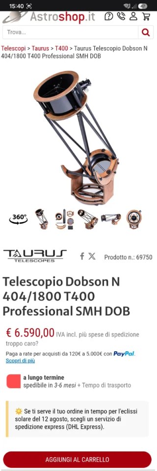 Taurus Dobson 404/1800 T400 SMH DOB