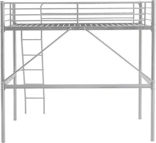 Litera Juvenil 90x190 Metal Plata