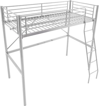 Litera Juvenil 90x190 Metal Plata