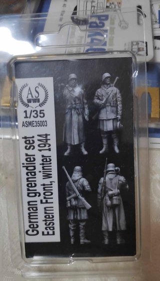 Figuras en resina de ArtSoldiers Miniatures 1/35