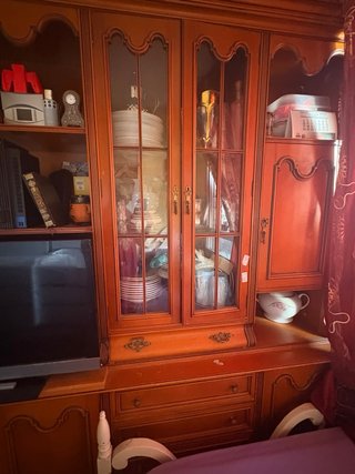 Mueble de salón clásico madera