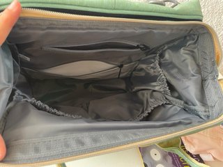 Mochila Cuna Portátil Verde