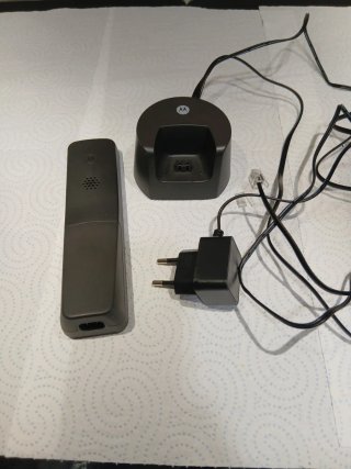 Teléfono Inalámbrico Motorola Negro