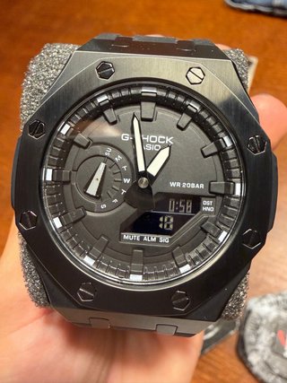 Casio G-Shock GA-2100 MOD Casioak Negro