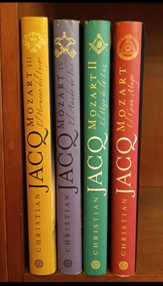 Tetralogía completa de novelas históricas "Mozart"