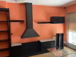 Mueble Minibar/Estantería Estilo Chimenea