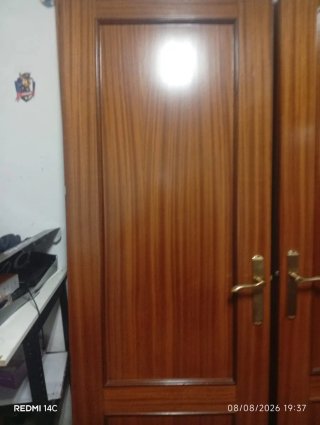 Lote de 7 puertas de paso madera