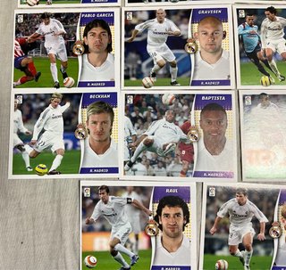 Cromos fútbol Real Madrid Liga Este 2006/2007