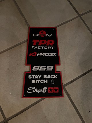 Placa KRM TPR Factory Stage 6