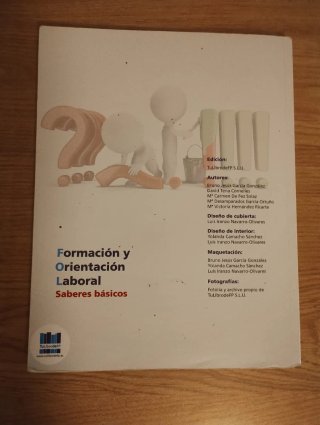 Formación y orientación laboral saberes básicos...
