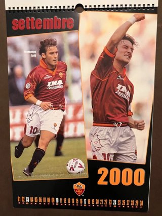 Calendario AS Roma Ufficiale 2000