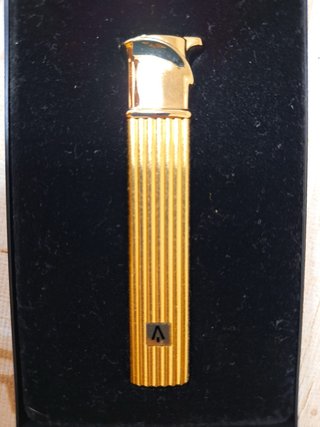 Encendedor Flaminaire Dorado Rayado