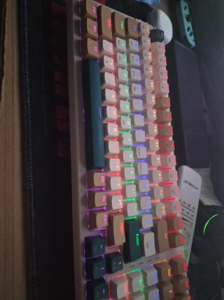 Teclado Mecánico Gaming Sunsonny Inalámbrico RGB