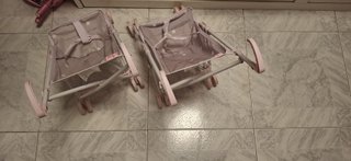 2 Carritos de Muñecas