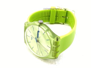 reloj pulsera unisex swatch lime rebel suog702 inactivo