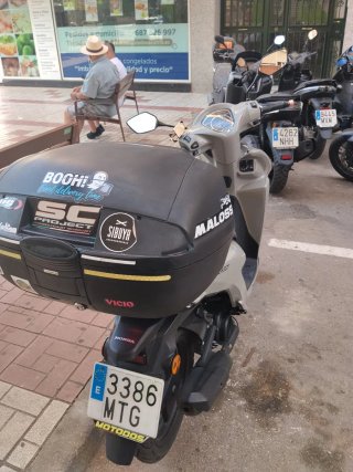Moto Honda Vision 2024 Gris