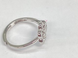 anillo plata 925mm con piedra con circonita