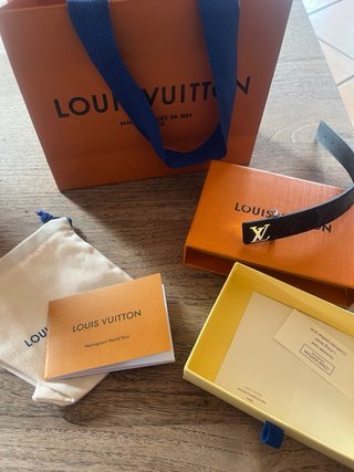 Pulsera Louis Vuitton Monogram Marrón y Dorado