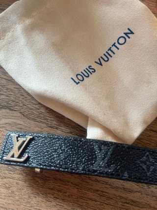Pulsera Louis Vuitton Monogram Marrón y Dorado