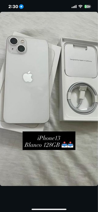 iPhone 13 Blanco 128GB