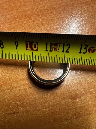 Anillo Inteligente Smart Ring Blanco talla 12