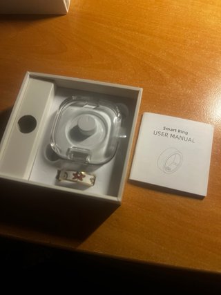 Anillo Inteligente Smart Ring Blanco talla 12