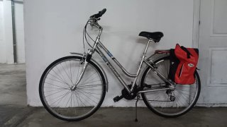 Bicicleta de paseo toda de aluminio Arcade